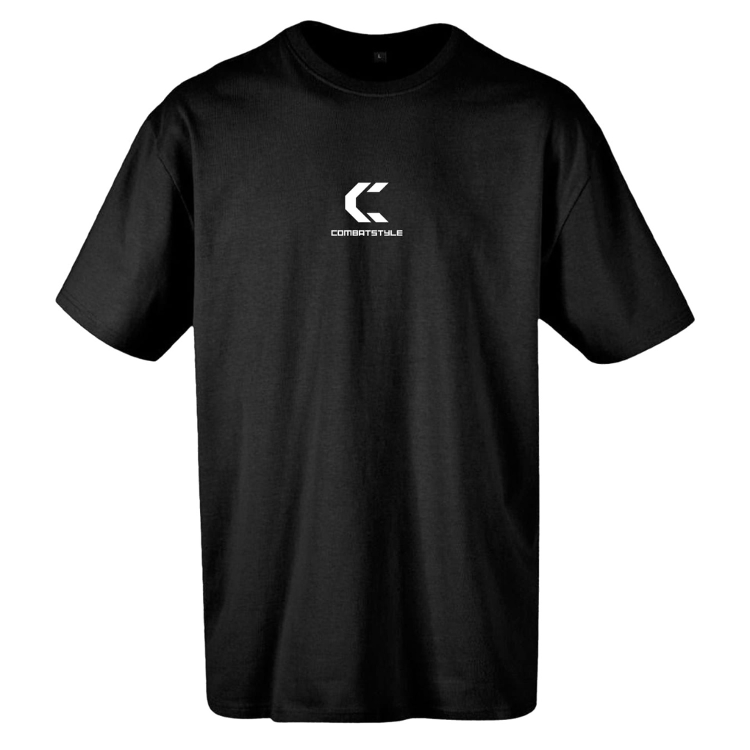 Oversized "Ich bin Waffe" Shirt