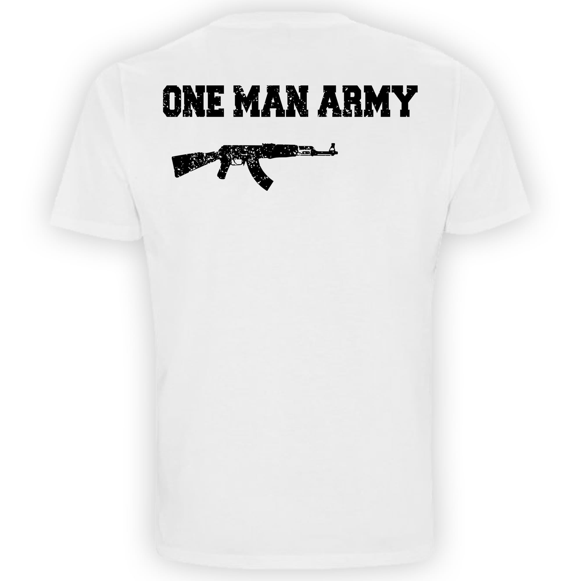 Normal "One man Army" Shirt